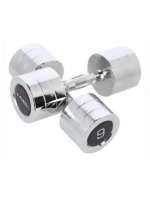 Chromové činky 2x9 kg HMS CHD09