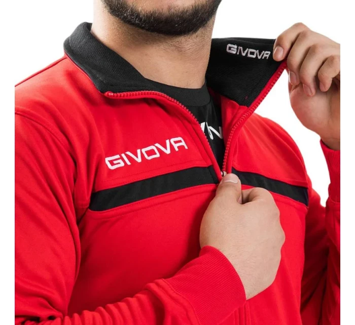 Givova Tuta tepláková souprava Givova One M TT012 1210 červená/černá