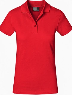 Dámské piqué polo "Superior" 40. fire red model 22440697 - Promodoro