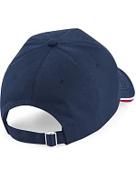Beechfield B 25C 5 panelová kšiltovka "Authentic Piped Peak" 53.025C french navy/classic red/white Beechfield B 25C 5 panelová kšiltovka "Authentic Piped Peak" 53.025C french navy/classic red/white