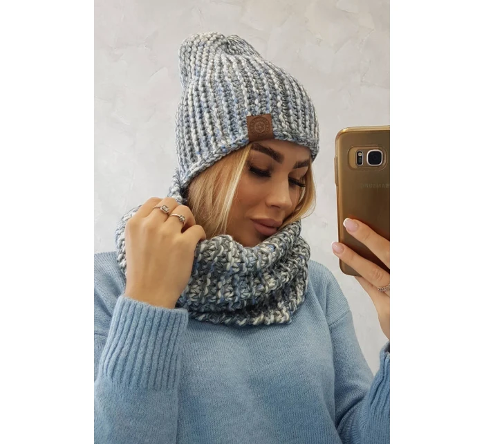 Dámská fleecová souprava Wiwiana K273 tmavě šedá