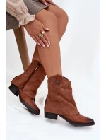 Zateplené  Boty Na Podpatku Camel model 21708405 - Boto