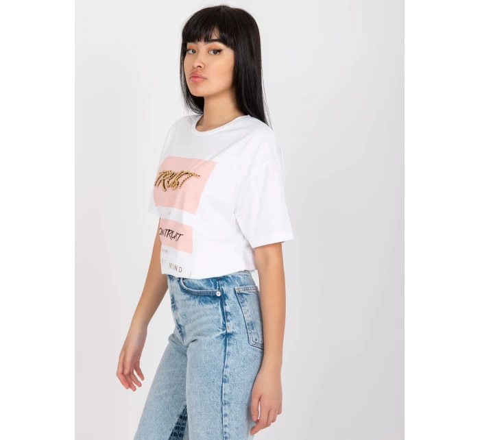 T shirt HB TS model 21127035 biały - FPrice