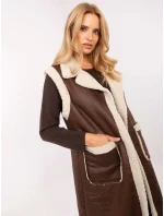 Kamizelka IT KZ model 21309901 brązowy - FPrice Kamizelka IT KZ model 21309901 brązowy - FPrice