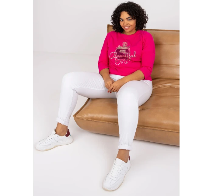 Halenka RV BZ 7423.66P fuchsiová