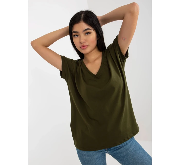 Dámské tričko RV TS 4832.30 khaki