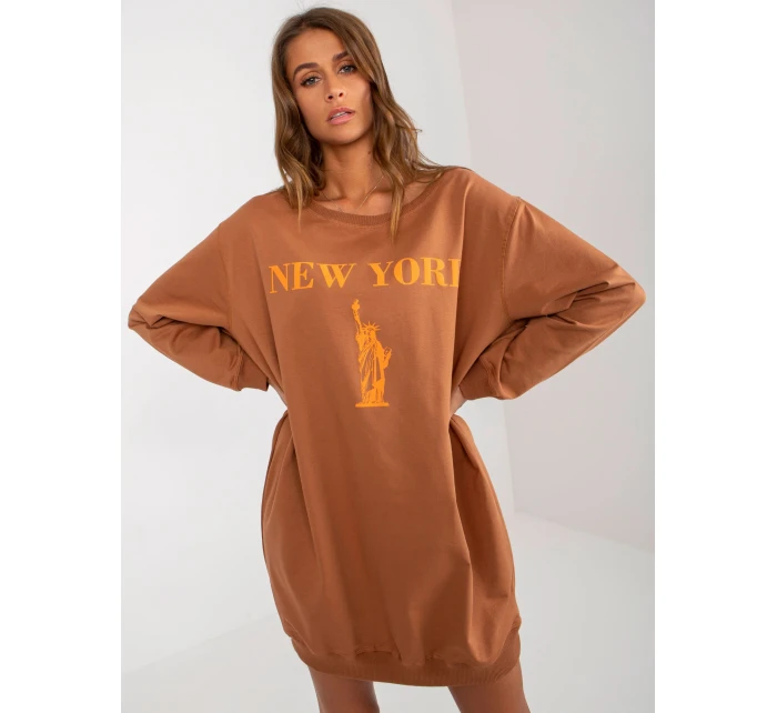 Mikina VI BL model 20742200 hnědá - FPrice