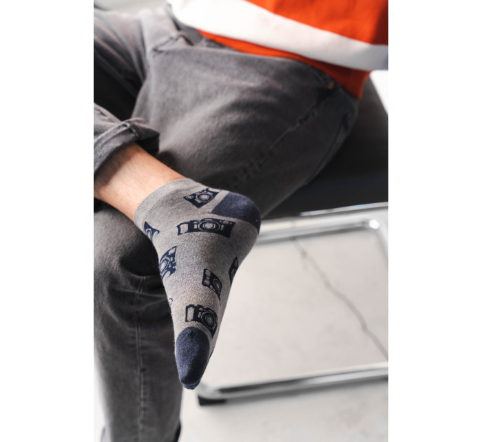 Ponožky model 17697779 Melange Grey - Steven