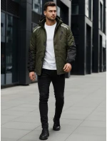 Pánská zelená bunda Dstreet TX5128