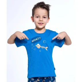 Pyžamo Kids Boy kr/r 86128 model 20913658 - Cornette Pyžamo Kids Boy kr/r 86128 model 20913658 - Cornette
