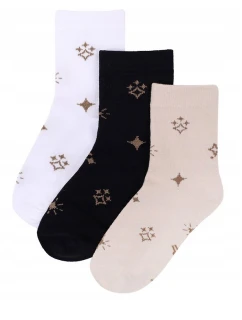 YOCLUB Jazzy Dívčí ponožky SKA-0006 A'3 27-38