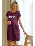 Dámská těhotenská košile model 20582576 wine - Doctornap