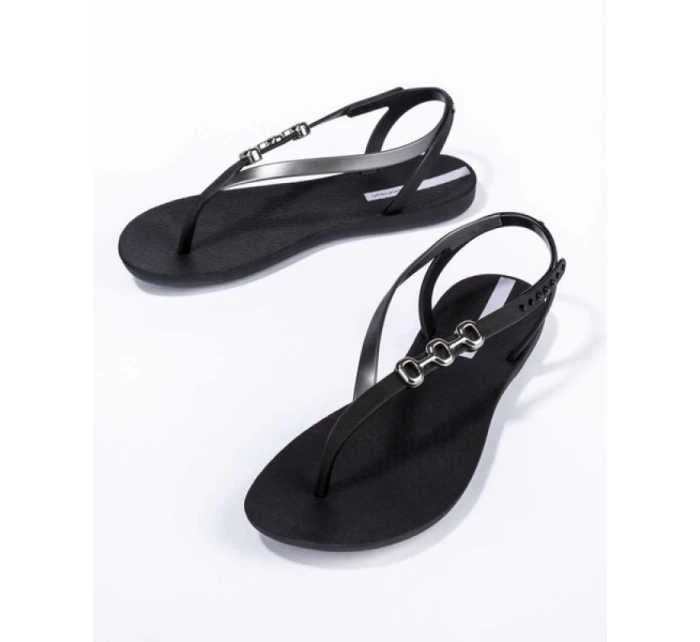 Sandal Rio  damskie modne wygodne czarne dámské model 21359802 - Ipanema