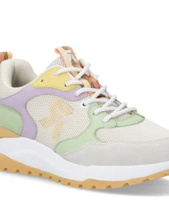 Dámské tenisky béžové polobotky model 22021801 - Rieker