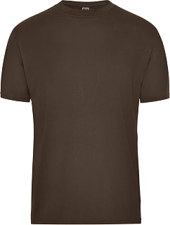 JN Pánské pracovní tričko z bio bavlny Solid 02. brown model 22415065 - Daiber
