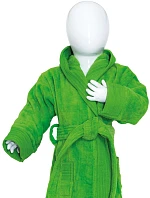 The One Towelling Baby Bathrobe Dětský župan 48.1007 lime