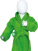 The One Towelling Baby Bathrobe Dětský župan 48.1007 lime