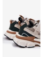 Tenisky Sportovní Boty Dětské Na Suchý Zip Béžové Ronivelle Tenisky Sportovní Boty Dětské Na Suchý Zip Béžové Ronivelle