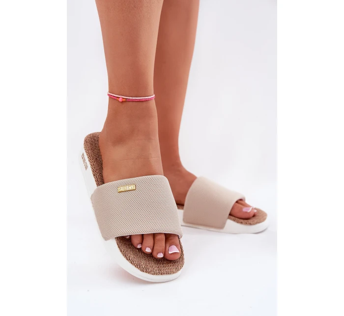 Dámské Pantofle Big Star RR274A102 Béžové Dámské Pantofle Big Star RR274A102 Béžové