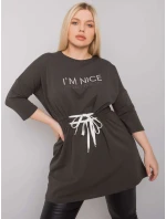 Tunika RV TU model 17508478 tmavá khaki - FPrice