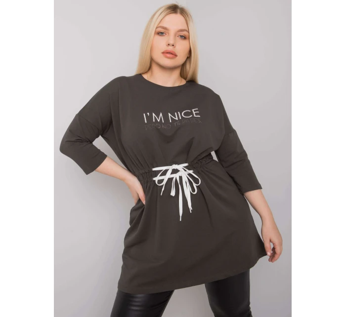 Tunika RV TU model 17508478 tmavá khaki - FPrice