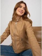 Dámská krátká bunda NM DE KR HX 2838.95P Hnědá velbloud - FPrice