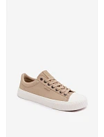Pánské nízké tenisky TT174115 béžové - Big Star