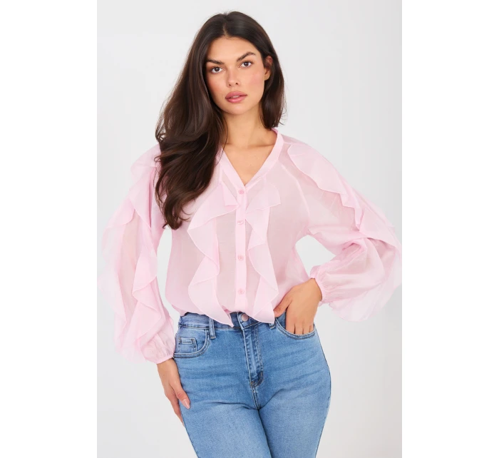 Košile s dlouhým rukávem  model 224145 Factory Price