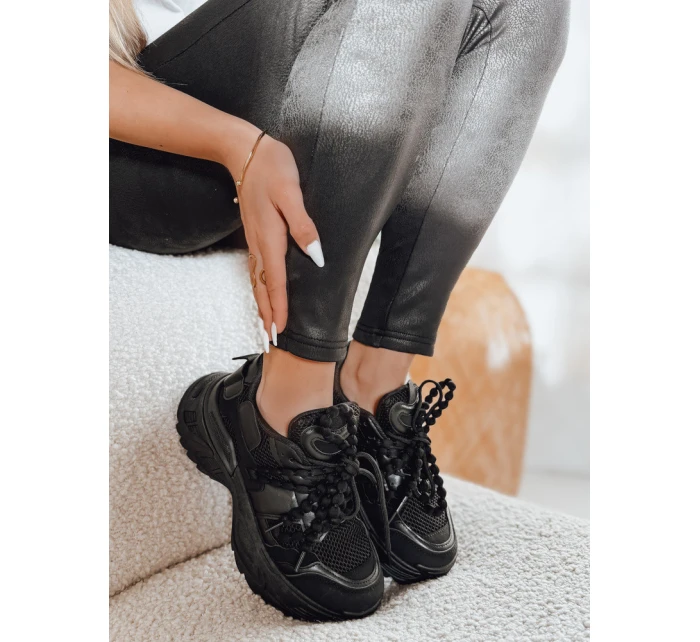 Dámské tenisky na vysoké platformě BEASTAR black FashionStreet ZY0831