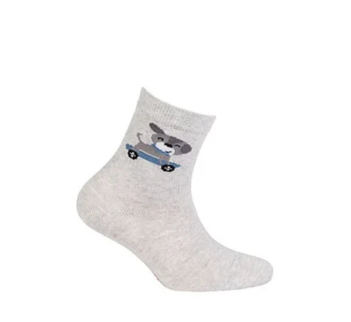 Skarpety  chłopięce wzorowane model 16127234 - Wola
