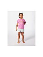 Tričko RIP CURL Rainbow Logo/Desto Tee-Girl, růžové