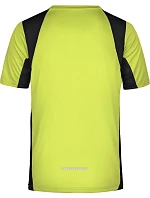 JN 306 Pánské běžecké tričko model 22485829 fluo yellow/black - Daiber