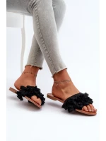Dámské černé sandály model 21656748 - Boto Dámské černé sandály model 21656748 - Boto
