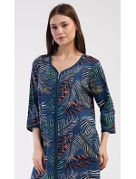 Dámské domácí šaty s tříčtvrtečním rukávem Barbara Dámské domácí šaty s tříčtvrtečním rukávem Barbara