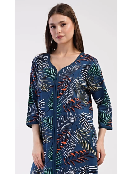 Dámské domácí šaty s tříčtvrtečním rukávem Barbara Dámské domácí šaty s tříčtvrtečním rukávem Barbara