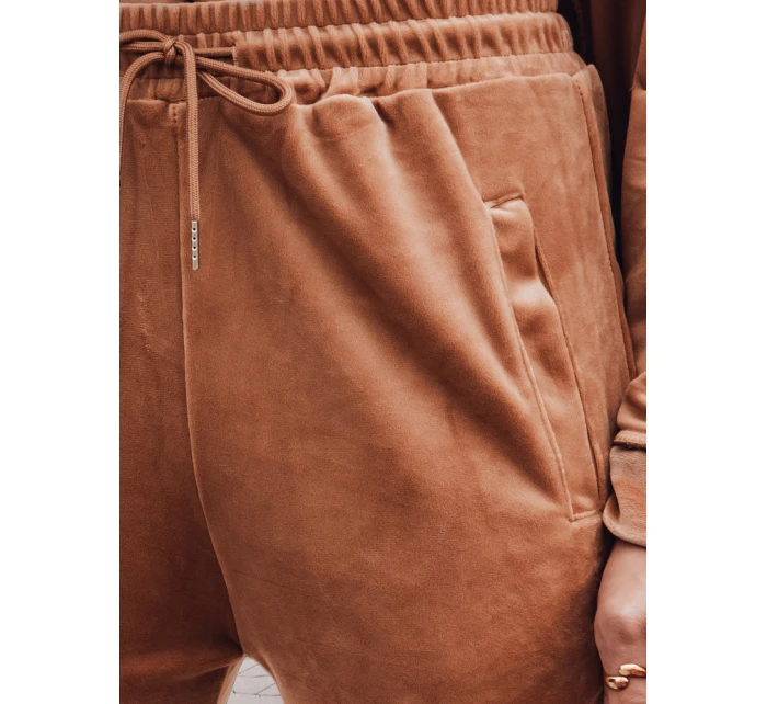 Dámské tepláky hnědé Dstreet model 21993572 - FashionStreet Dámské tepláky hnědé Dstreet model 21993572 - FashionStreet