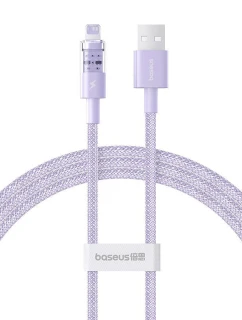 Kabel Baseus Gem 2,4A 1m (fialový)