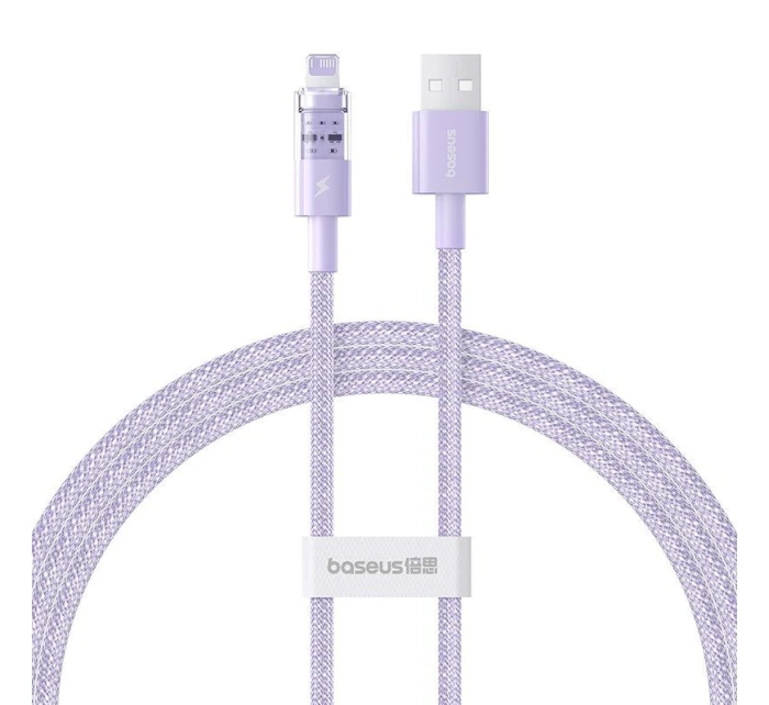 Kabel Baseus Gem 2,4A 1m (fialový)