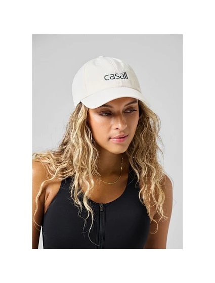Kšiltovka Casall Casual Logo Cap, bílá