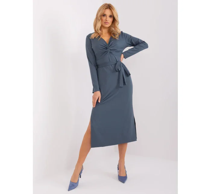 Sukienka LK SK model 19394632 ciemny niebieski - FPrice