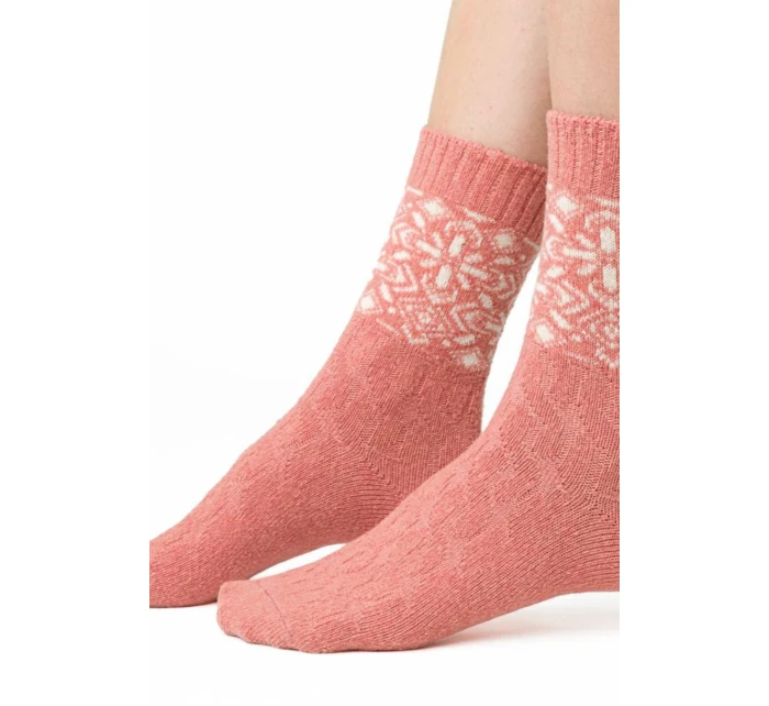 Dámské vlněné ponožky 093