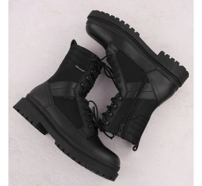 Kožené boty Big Star M OO174164 INT2048