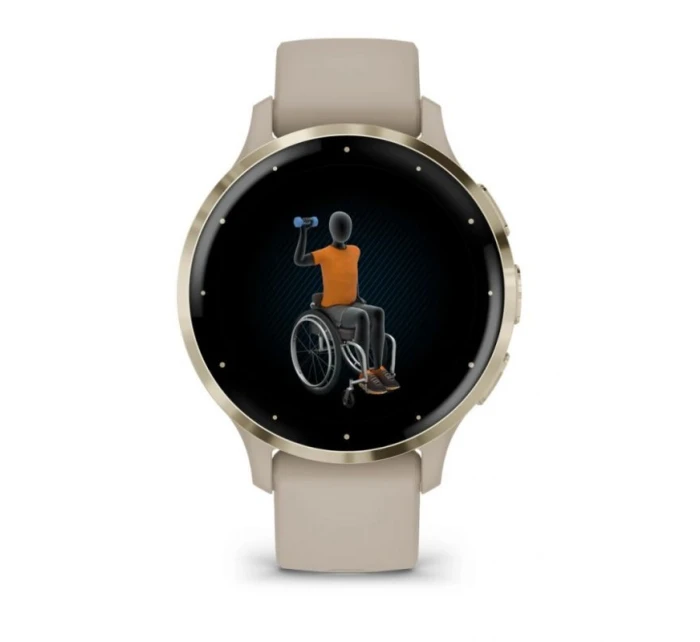 Hodinky 3S béžové barvy model 21810551 - Garmin Hodinky 3S béžové barvy model 21810551 - Garmin