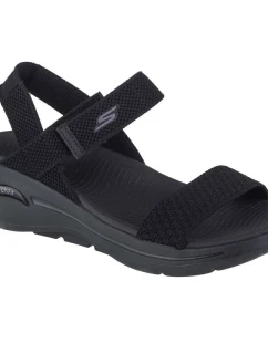 Sandály Skechers Go Walk Arch Fit - Polished 140264-BBK Black 39