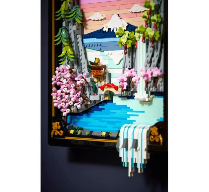LEGO Art 31218 Japonská krajina s rozkvetlými třešňovými květy