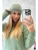 Fleecová čepice Melisa K241 model 18750531 - K-Fashion Fleecová čepice Melisa K241 model 18750531 - K-Fashion