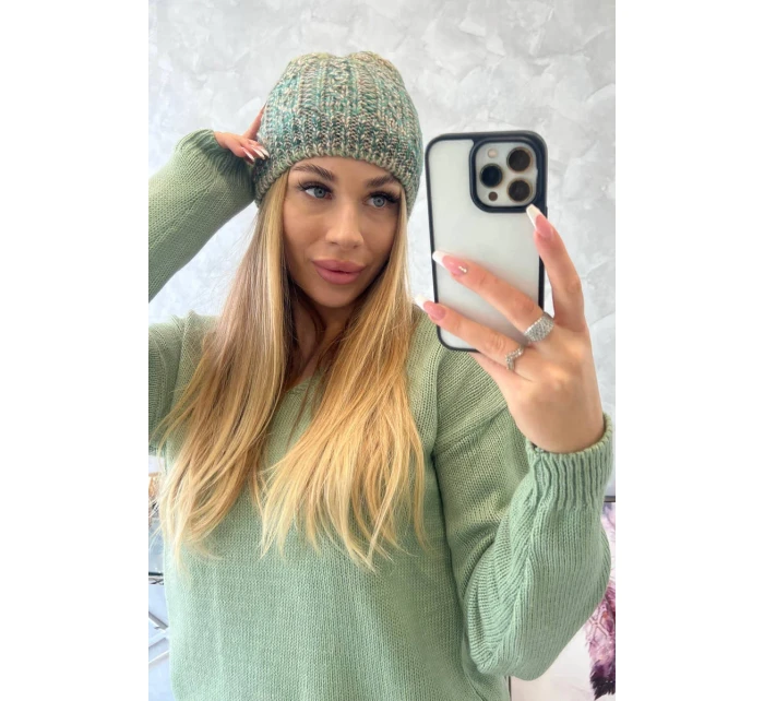 Fleecová čepice Melisa K241 model 18750531 - K-Fashion Fleecová čepice Melisa K241 model 18750531 - K-Fashion