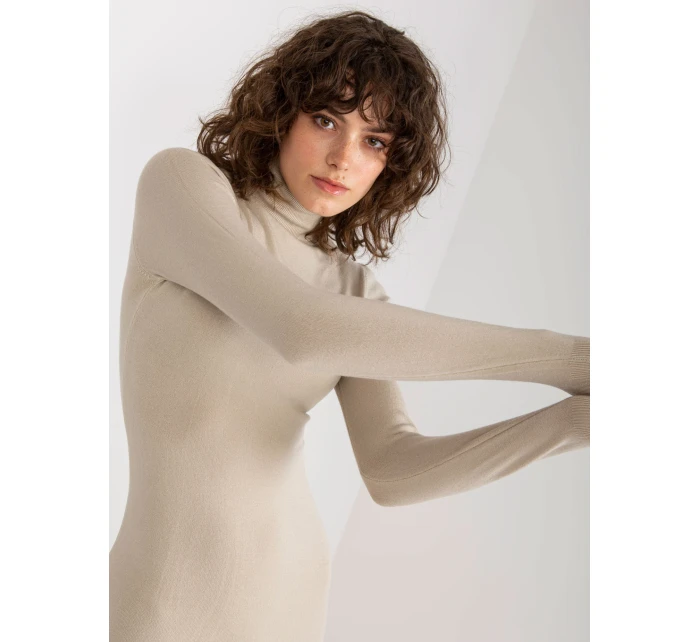 Dámské šaty NM SK NG 2309 šaty.17X světle béžové Dámské šaty NM SK NG 2309 šaty.17X světle béžové