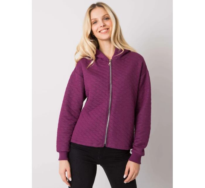 Dámská mikina RV BL 7449.66 tmavě fialová