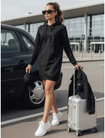 Dámská dlouhá mikina oversize černá Dstreet model 21964012 - FashionStreet